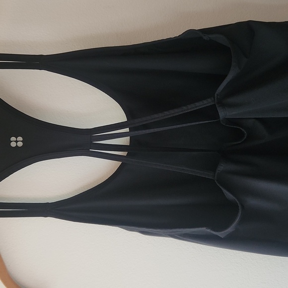 Sweaty Betty Black Racerback Work Out Tank Top, Size M - Picture 5 of 8